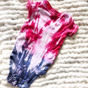 Tie dye onesie